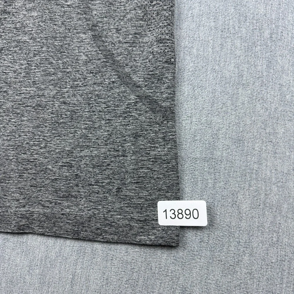 Lululemon Shirt Womens 6 Gray‎ Heather Swiftly Tech Yoga Gym Short Sleeve Active